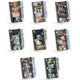 Unopened Full Set) Gintama Kuji F Prize Famous Scene Acrylic Stands Bundle Gintoki Hijikata Sougo