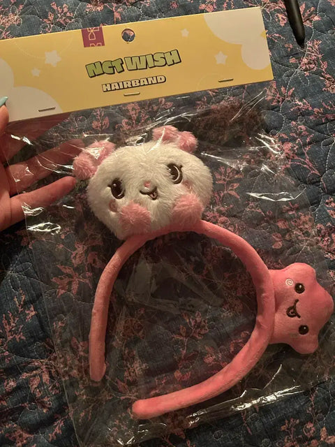 NCT WISH Sakuya Everland Fungi headband transfer