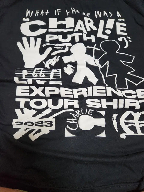 Charlie Puth 2023 Concert Short Sleeve T-shirt