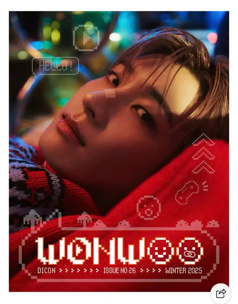 Seventeen Wonwoo DICON ATYPE Unopened Transfer