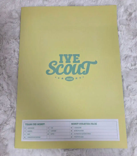 IVE Jang Wonyoung Scout Photo Kit
