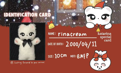 Karina rinacream 10cm doll transfer