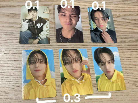 Seventeen Mingyu photocard sale/transfer