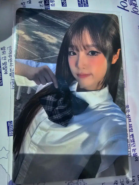 Yena Workshop Photocard 5th Reward: I hate the word "nice" the most.