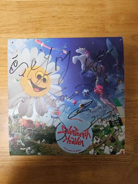 Not for Sale) Seventeen Autographed Album