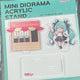 Miku Pop-up Mini Diorama Acrylic Stand Vocaloid
