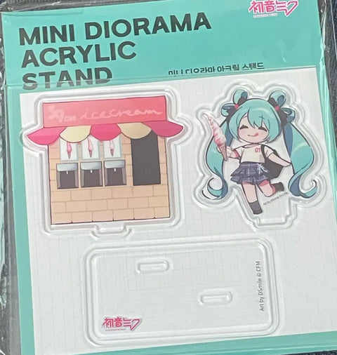 Miku Pop-up Mini Diorama Acrylic Stand Vocaloid