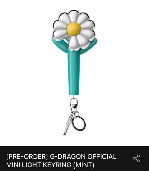 G-Dragon light stick keyring
