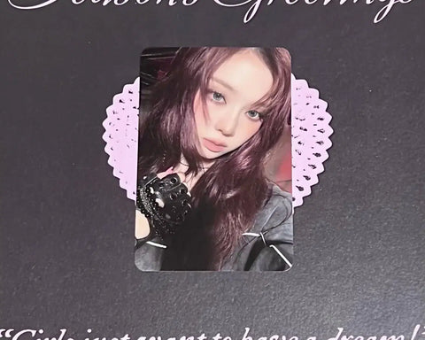 Selling aespa Winter photocard. Dirty Work Crew Ring Karina Giselle Ningning.