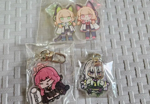 Unofficial Blue Archive Keychain Acrylic Stand Bundle