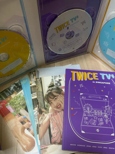 Selling TWICE TV6 DVD set.