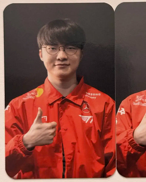 T1 Faker pog photocard transfer