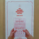 The Grand Budapest Hotel A2 size flyer
