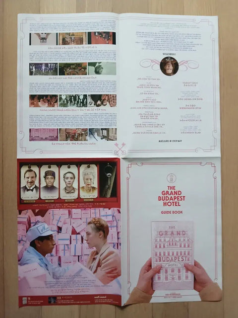 The Grand Budapest Hotel A2 size flyer