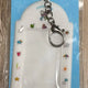 QWER photocard binder keyring