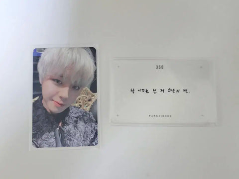 Park Jihoon 360 Inkigayo Public Broadcast Photocard