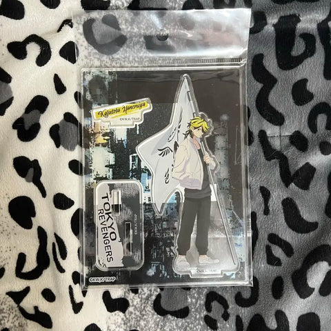 Tokyo Revengers Hanemiya Kazutora Flag Acrylic Stand Official POMMOP