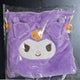 Kuromi Del Monte Pouch + Keychain