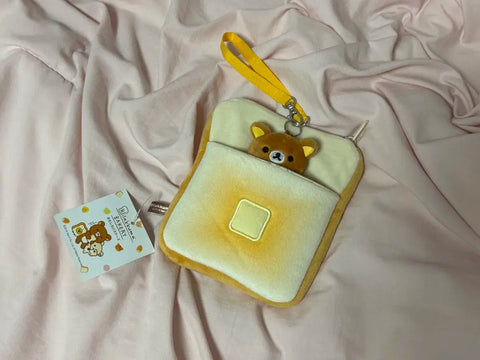 Rilakkuma Toast Bread Rail Pass Pouch