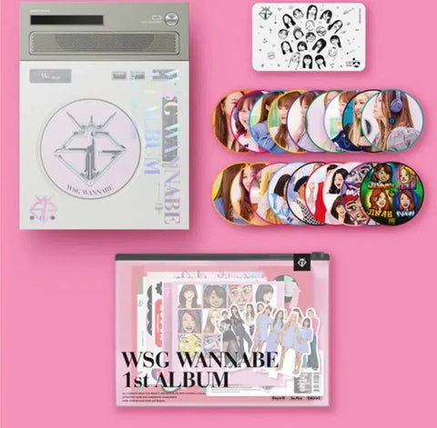 WSG Wannabe 1st Album Goods Package