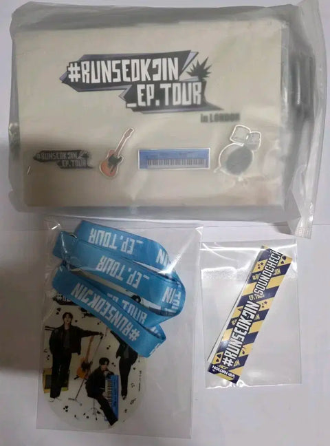 Run Seokjin European soundcheck gif sound check