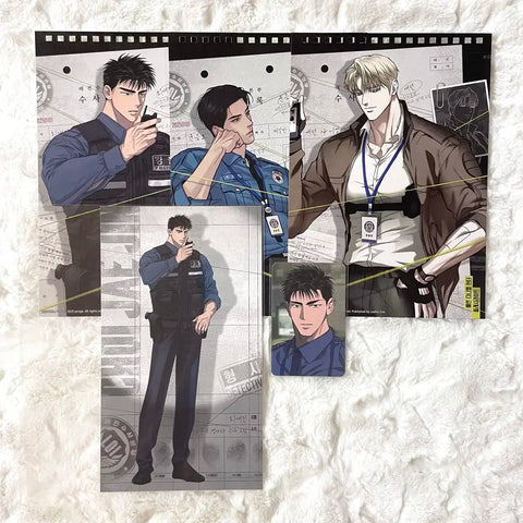 Lezhin Season's Greetings Drivers High JJ Choi Jae Jin Photocard Postcard Calendar 1st BL