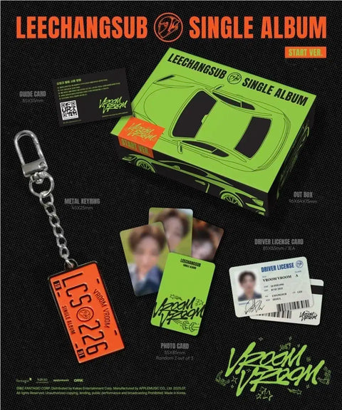 Lee Chang-sub Apple Music face-to-face photocard 1 piece + album