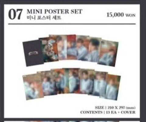 THE BOYZ's First Fan Concert The Castle MD Mini Poster Set