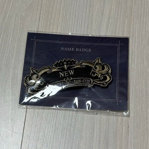 THE BOYZ First Fan-Con THE CASTLE MD New Name Tag