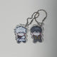 Gintama Skima-nim GinHiji Gintoki Hijikata Keychain Unofficial Goods Bundle