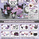 Sanrio Kuromi Figure Re-Ment Gothic Room