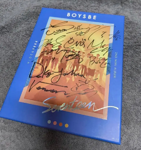 Seventeen Autographed Album Boys Be