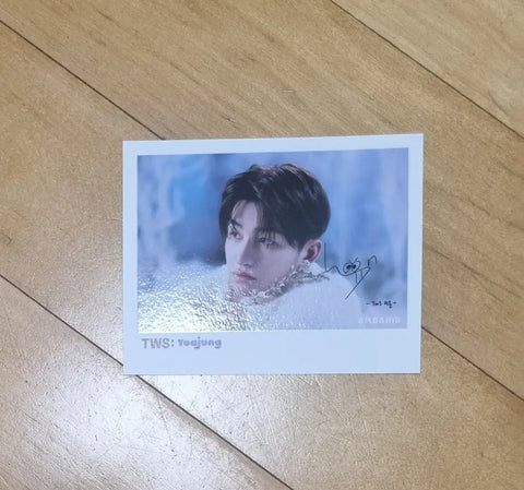 TWS Jihoon Yoajung Polaroid for Sale