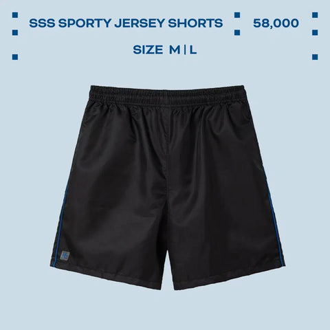 Unopened silica gel beaker collaboration sporty shorts. Concert standing slogan.