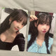 Magenta photocard, 2 total, QWER DISCORD album photocard