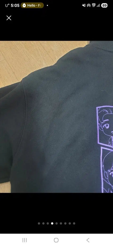BTS Bangtan Boys TinyTAN Hoodie Zip-Up M
