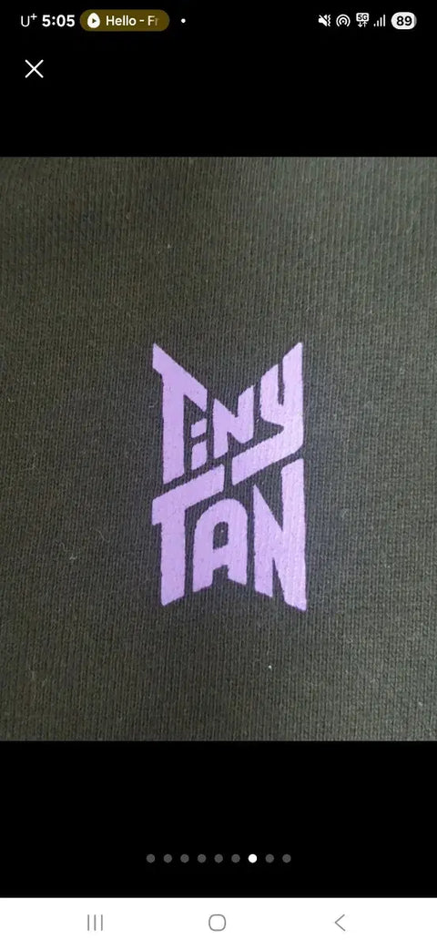 BTS Bangtan Boys TinyTAN Hoodie Zip-Up M