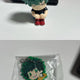 My Hero Academia Midoriya Izuku / Bowing Shoulder Bump + Rubber Keychain Gacha