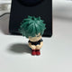 My Hero Academia Midoriya Izuku / Bowing Shoulder Bump + Rubber Keychain Gacha