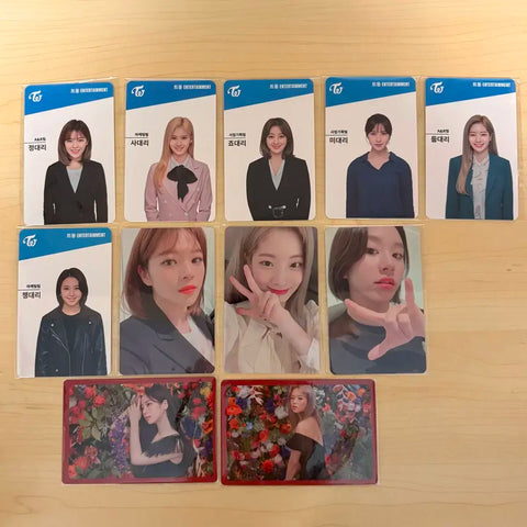 Twice photocard