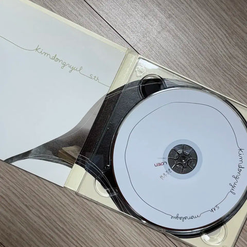 Kim Dong-ryul 5th Album Monologue Departure Album CD