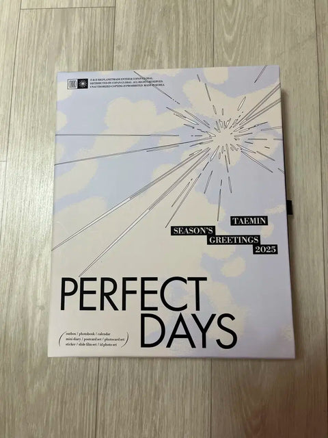 Taemin 2025 Season's Greetings Perfect Dayz