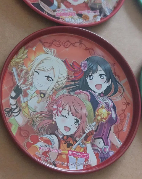 Love Live! School Idol Festival Thanksgiving 2019 Purchase Bonus Can Coaster 9 Types Complete Set