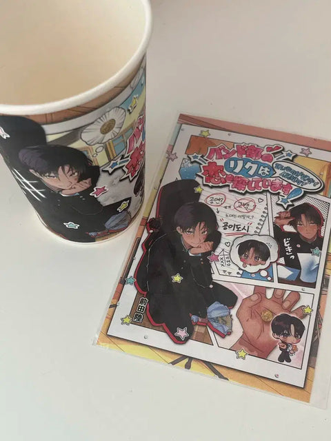Riku Birthday Cafe Cup + Postcard