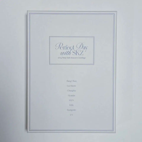 Stray Kids Season's Greetings 2024 Sig (Season's Greetings) Skiz (Stray Kids) Special Gift, Full Set Included (with Photocards), Opened