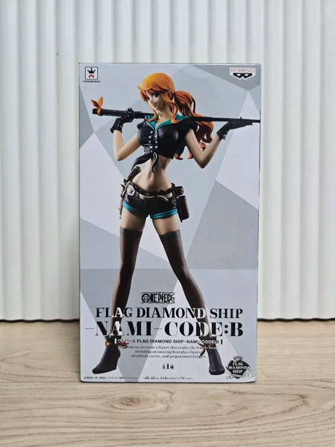 One Piece Flag Diamond Ship Nami Figure