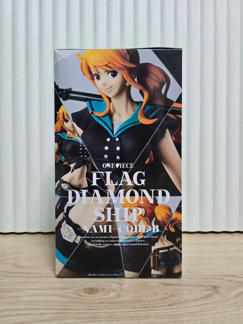 One Piece Flag Diamond Ship Nami Figure