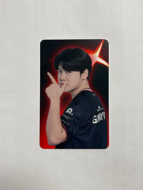 T1 Gumayusi LCK Roadshow Focused Cheer Zone Photocard