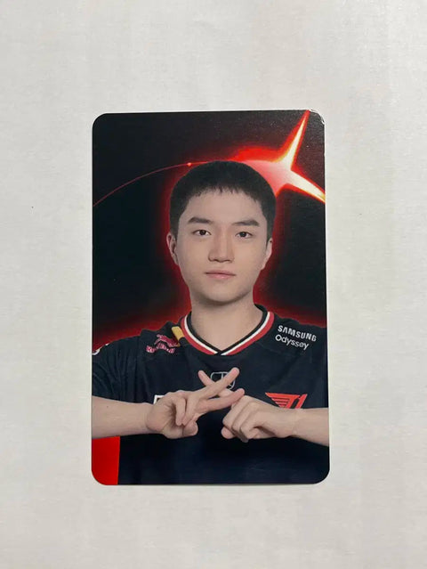 T1 Keria LCK Roadshow Fan Focus Seat Photocard