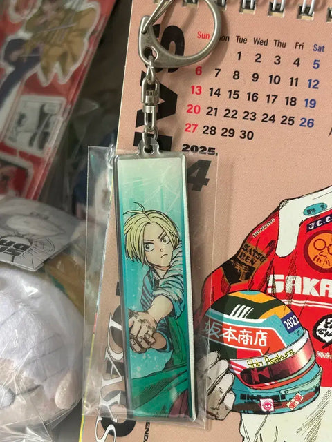 Sakaday Sakamoto Days Asakura Shin Metal Keychain